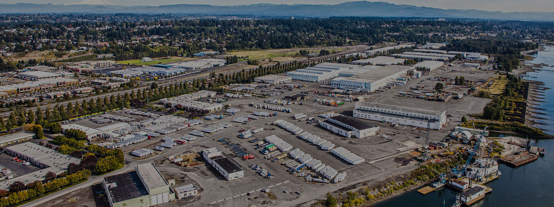 Aerial View of Columbia Business Center